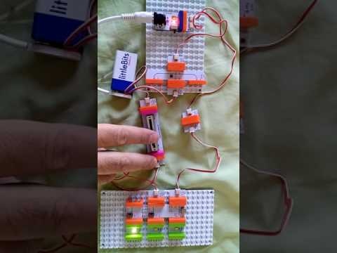 littleBits - Arduino使ってLED順番にチカチカ