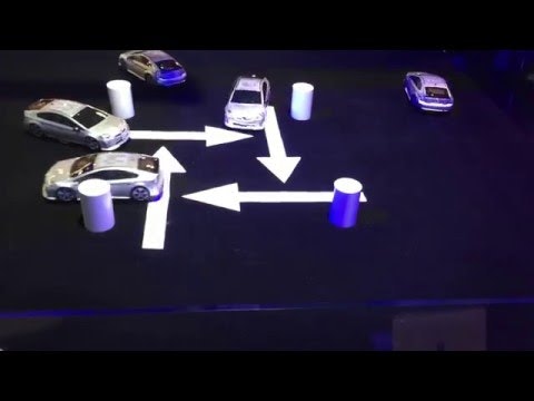Autonomous robot car control demonstration in CES2016