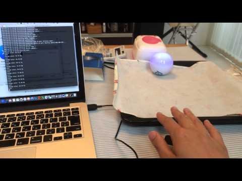 Gobot control Sphero by Leap Motion