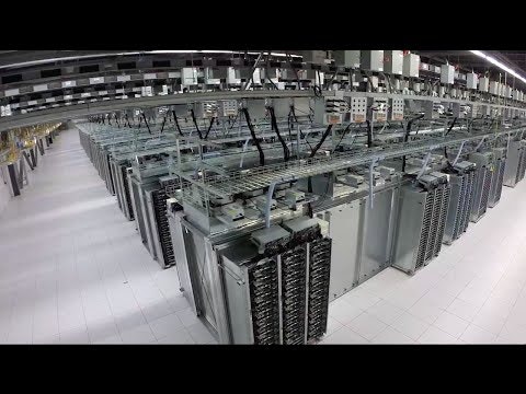 Inside a Google data center (Youtube)