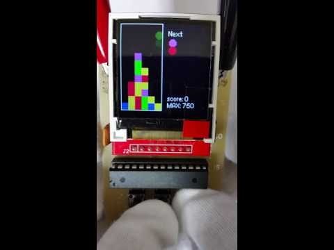 arduino + カラー液晶で落ち物ゲームを作る