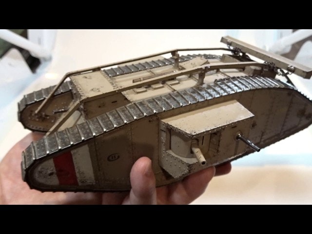 1/35スケール戦車模型とobnizで、スマホを傾けて操作するラジコンを作ってみた