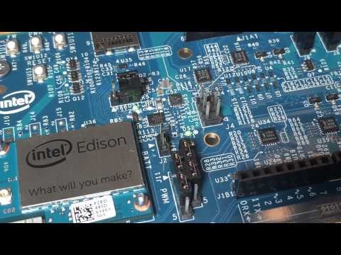 Gobot blink Intel Edison