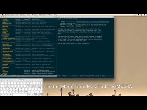 Magit説明動画(英語)