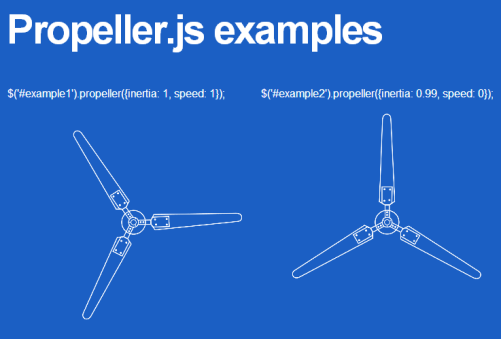 html要素をプロペラ風になめらかに回転させるjQueryプラグイン「Propeller.js」:phpspot開発日誌 html要素をプロペラ風になめらかに回転させるjQueryプラグイン「Propeller.js」:phpspot開発日誌