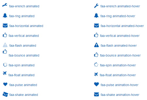 FontAwsomeのアイコンフォントをCSS3でアニメーションさせる「Font Awesome Animation」:phpspot開発日誌 FontAwsomeのアイコンフォントをCSS3でアニメーションさせる「Font Awesome Animation」:phpspot開発日誌