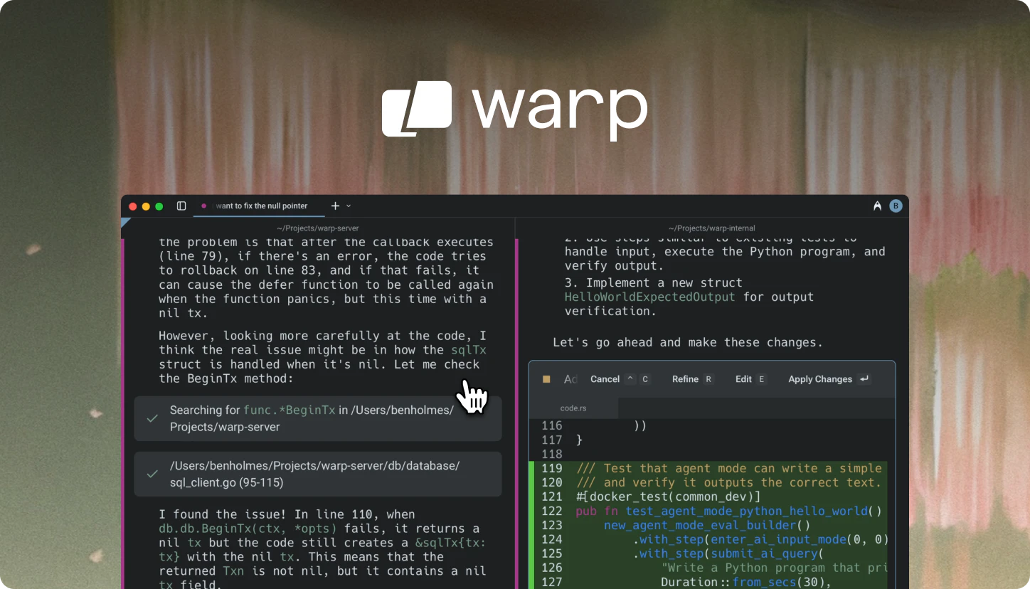 Warp.png 2025年プログラマー必携AIツール:10の神器で“ひとりチーム”を実現