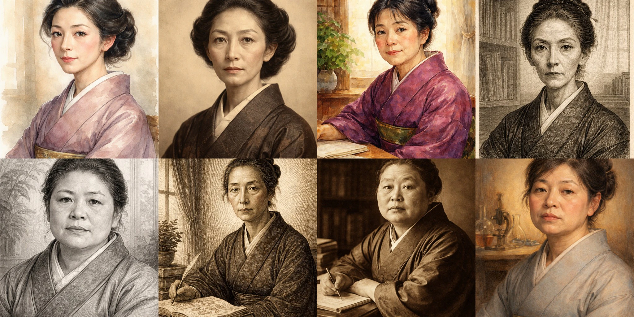 試行9の8枚(再生成)