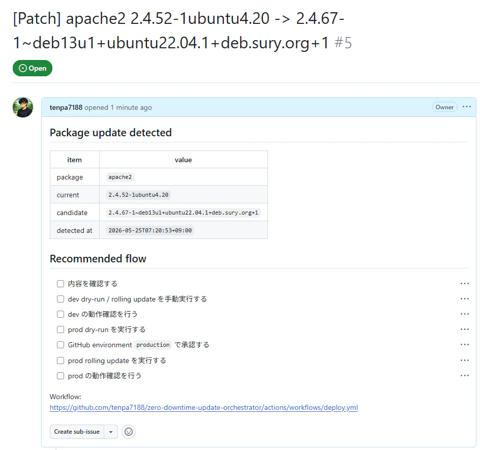 GitHub Issue