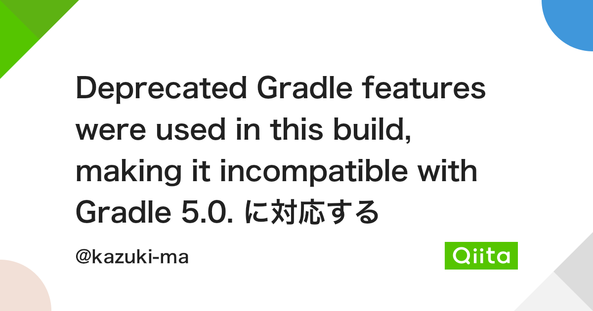 Deprecated gradle features were used in this build, making it incompatible with gradle 8.0.