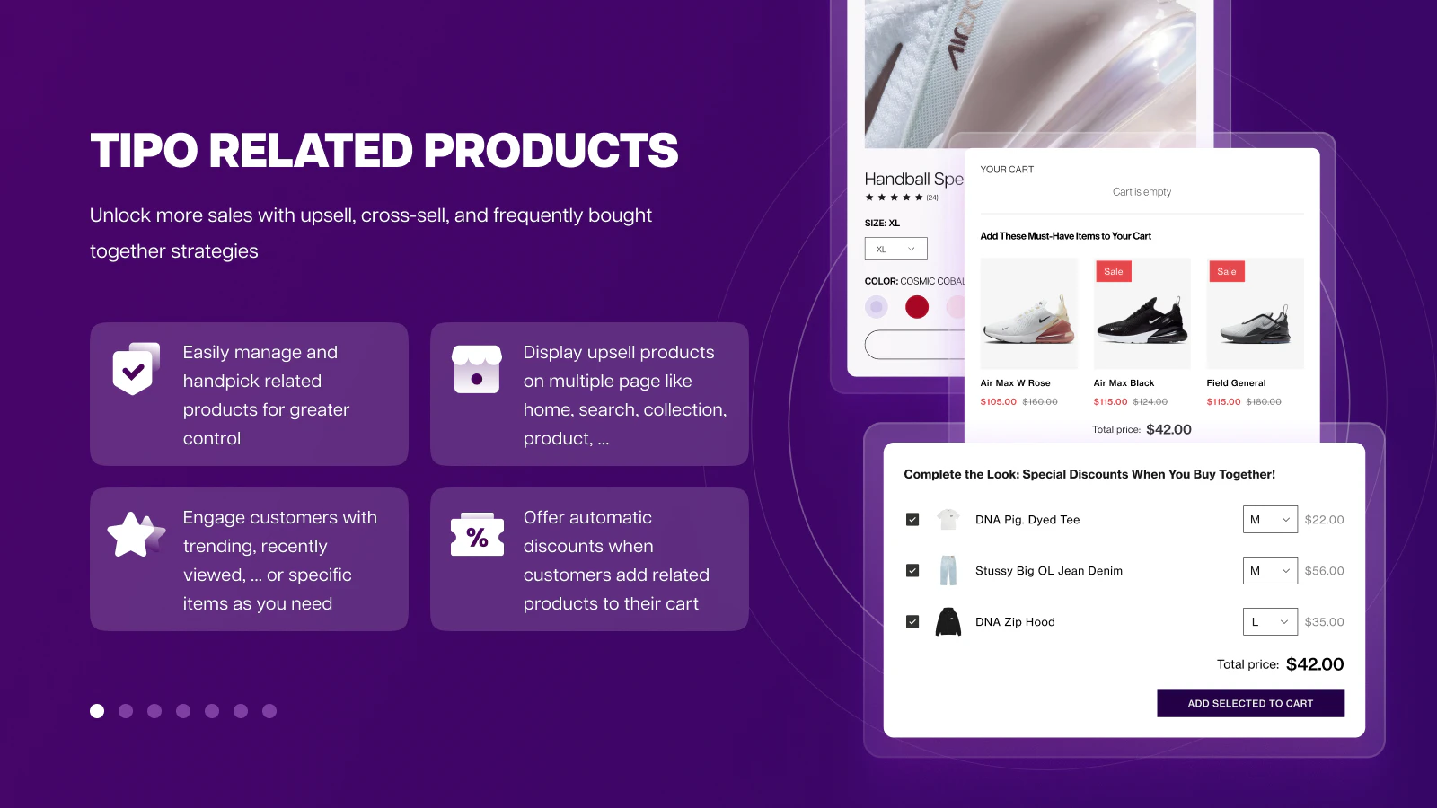 Tipo Related Products, Upsellのアプリ紹介画像