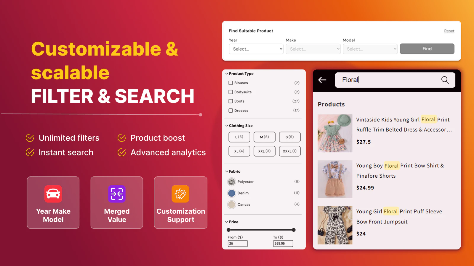 Findter Custom Filter & Searchのアプリ紹介画像