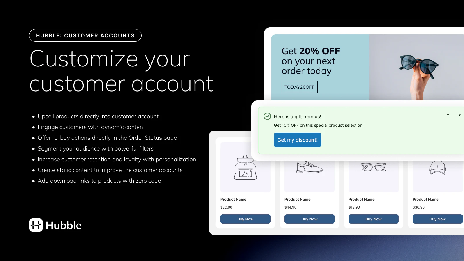 Hubble: Customer Accountsのアプリ紹介画像
