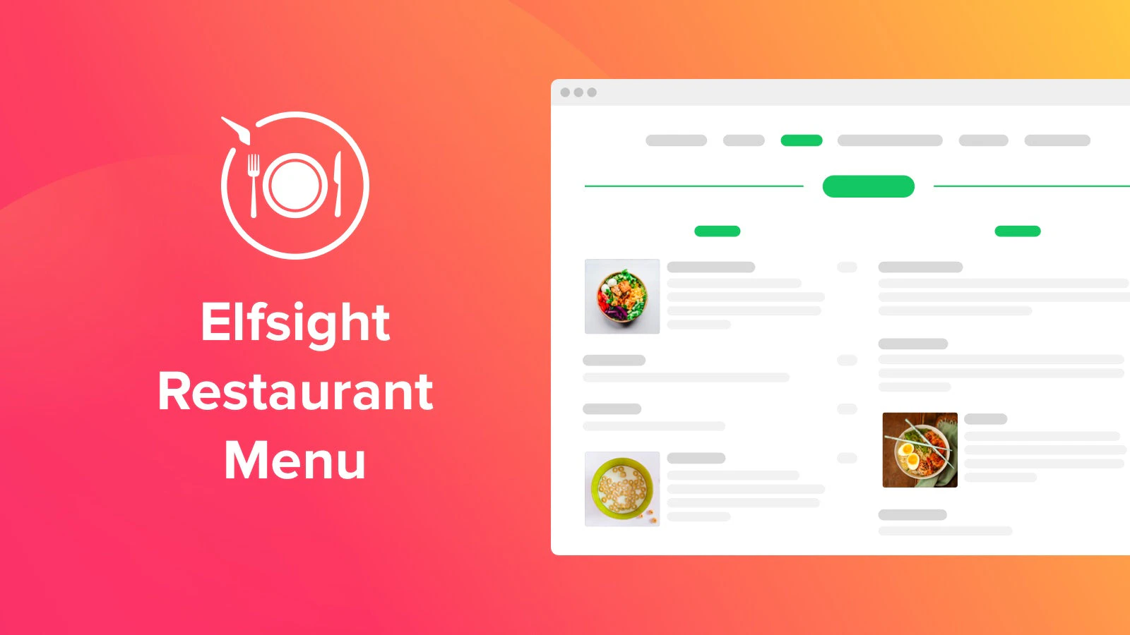 Restaurant Menu by Elfsightのアプリ紹介画像