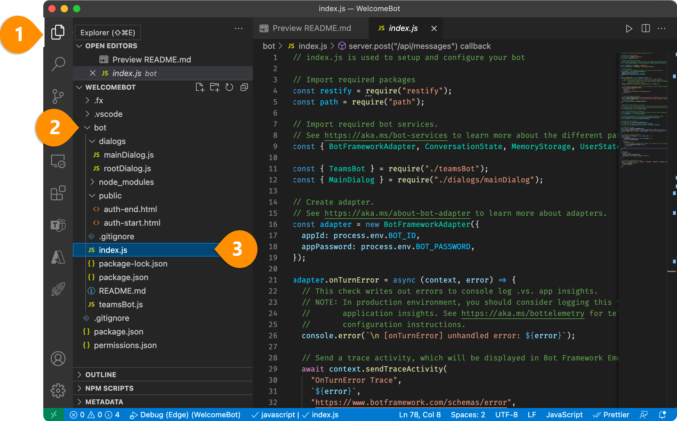スクリーンショット - VS Code