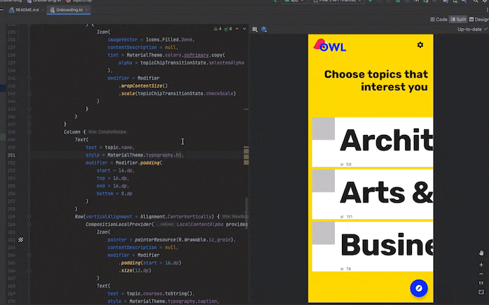 Preview on Android Studio
