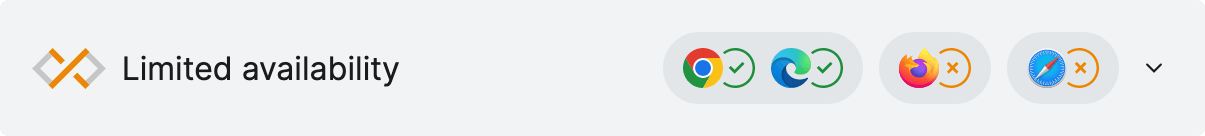 Limited availability