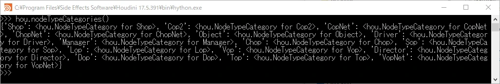 Node Categories