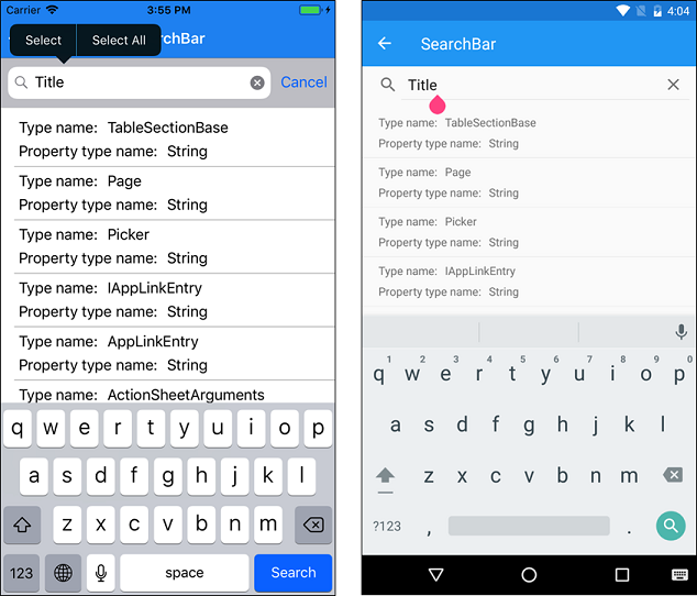 SearchBar