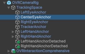CenterEyeAnchor選択画面
