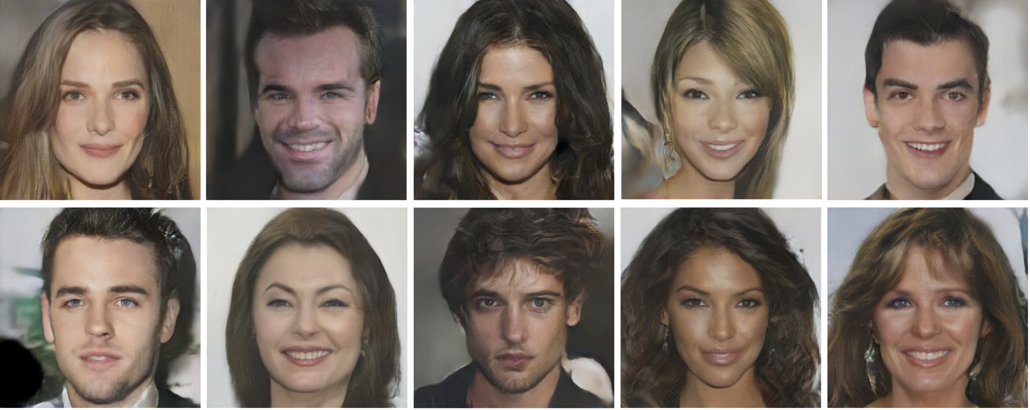 CelebAデータセットの学習結果