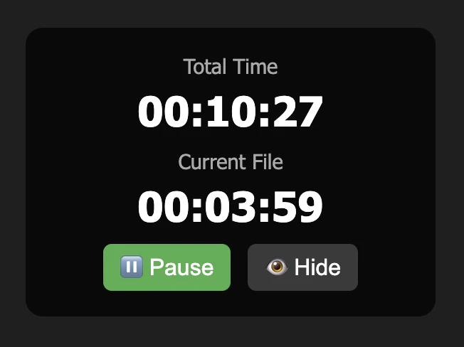 フローティングタイマー