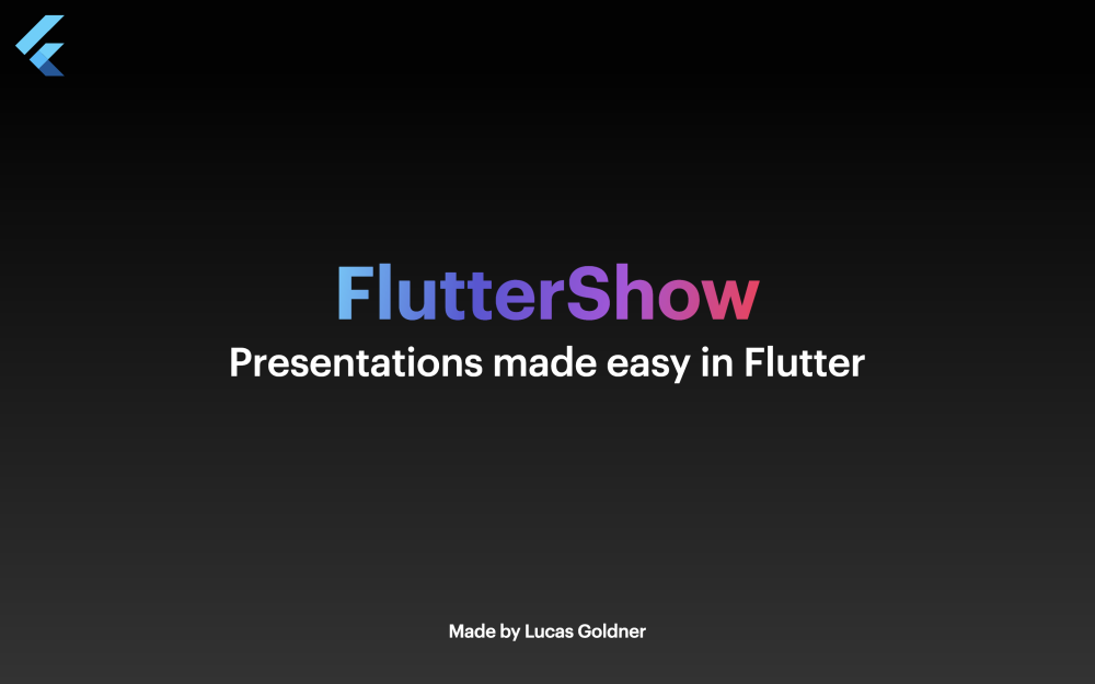 FlutterShow App