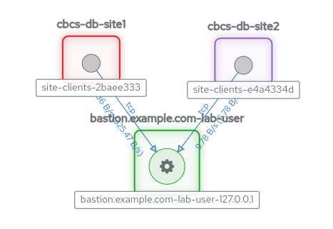 Skupper console Skupper console