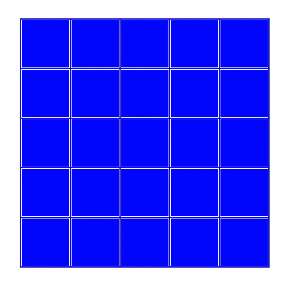 5x5マス目