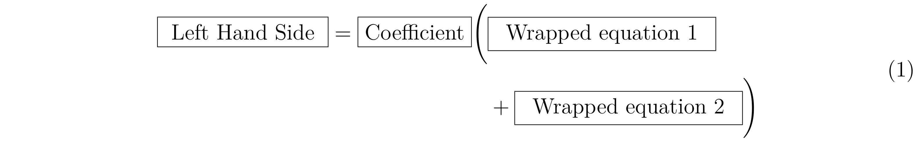 indent brace+coefficient