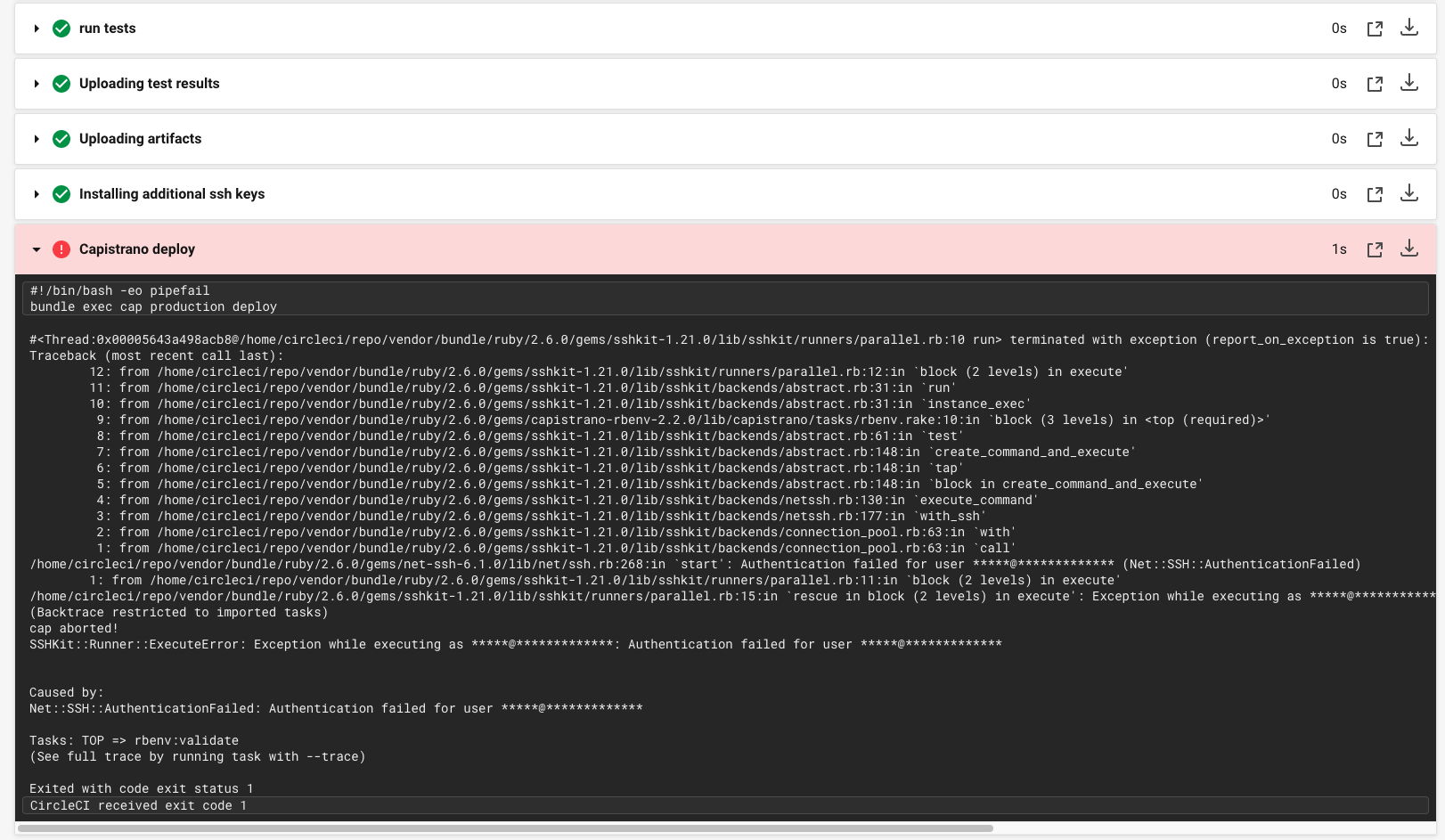 Rails Capistranoでのデプロイ時 Circleci仮想環境からec2へのssh接続に失敗する Laptrinhx Rails Capistranoでのデプロイ時 Circleci仮想環境からec2へのssh接続に失敗する Laptrinhx