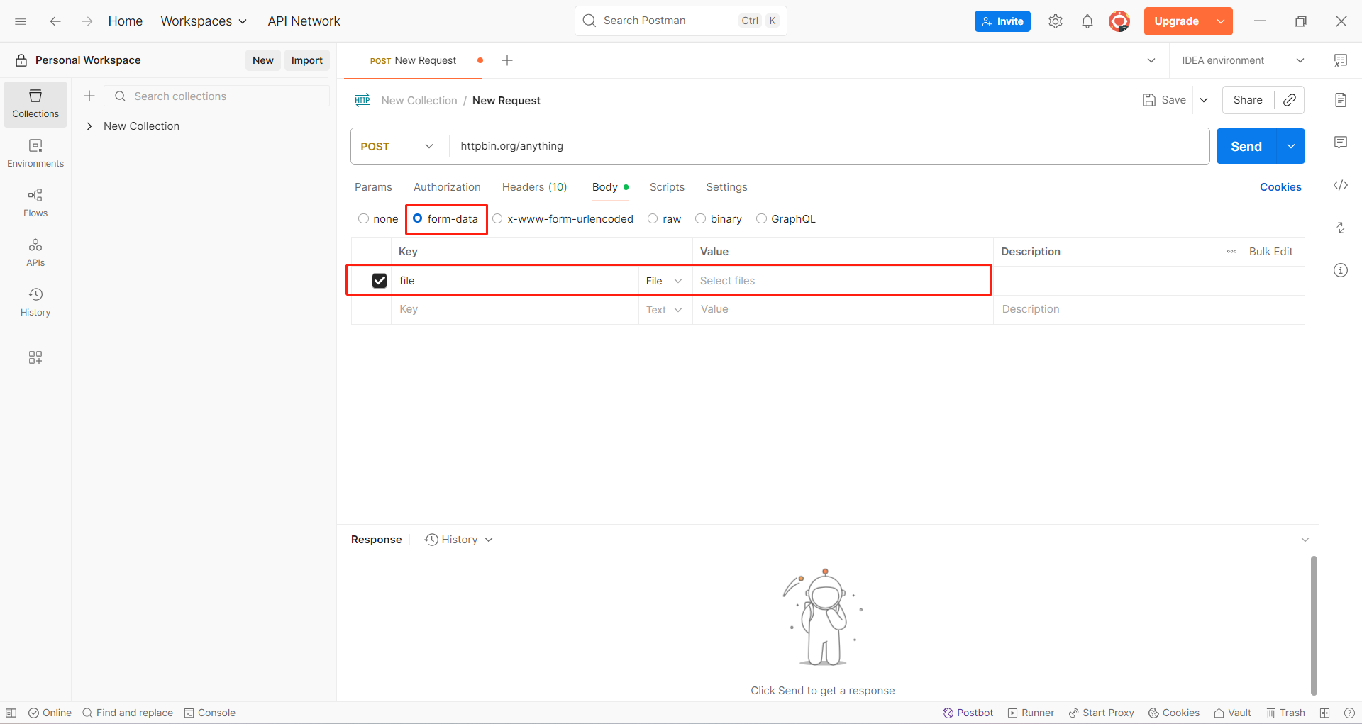 EchoAPIでのファイルアップロード詳細ガイド Postman例