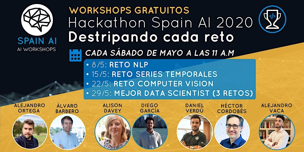 Workshops (ganadores Hackathon Spain AI): Destripando cada reto