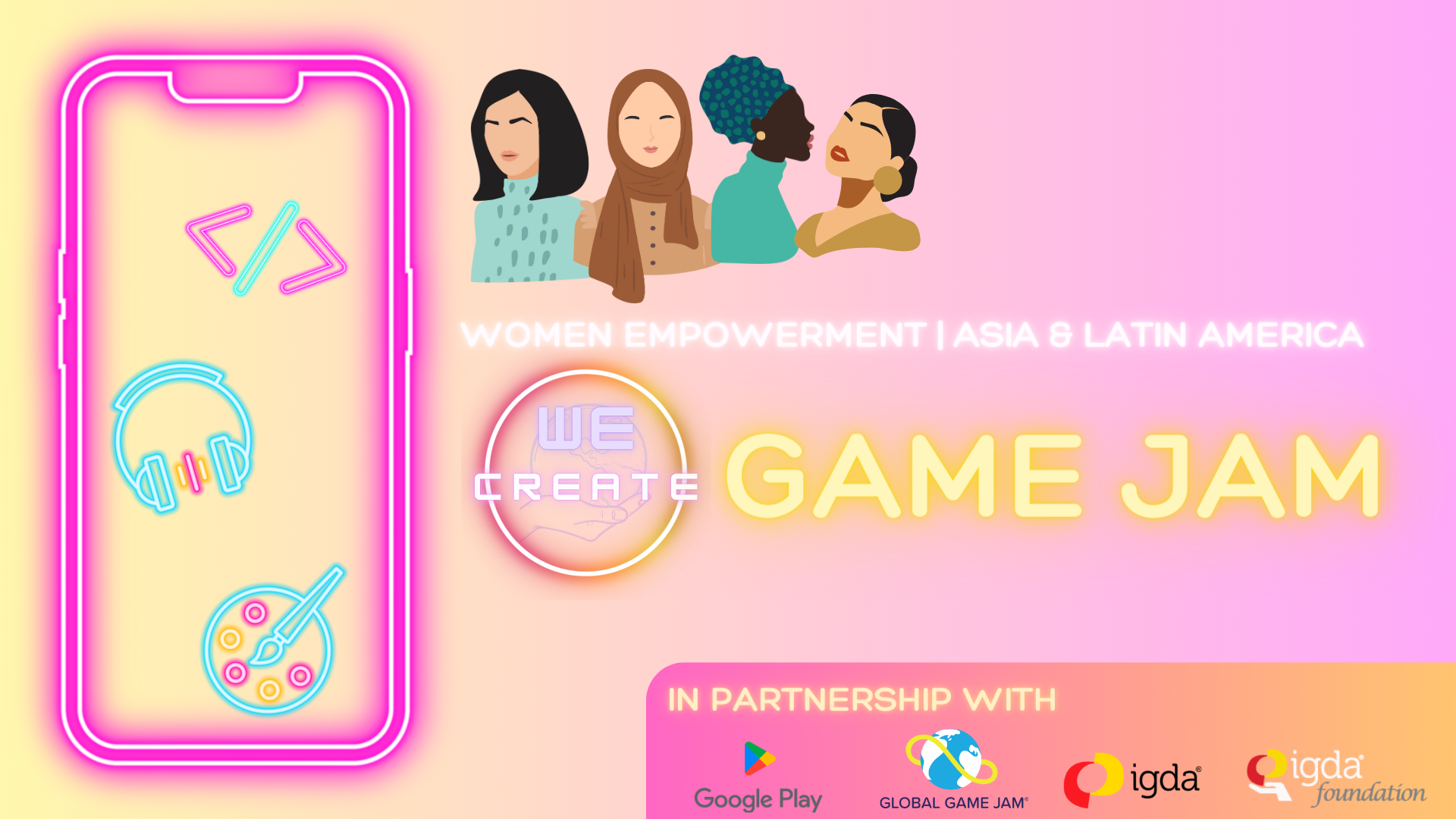 WE CREATE Android Game Jam 2023 - Asia - $10,000 Prize Pool