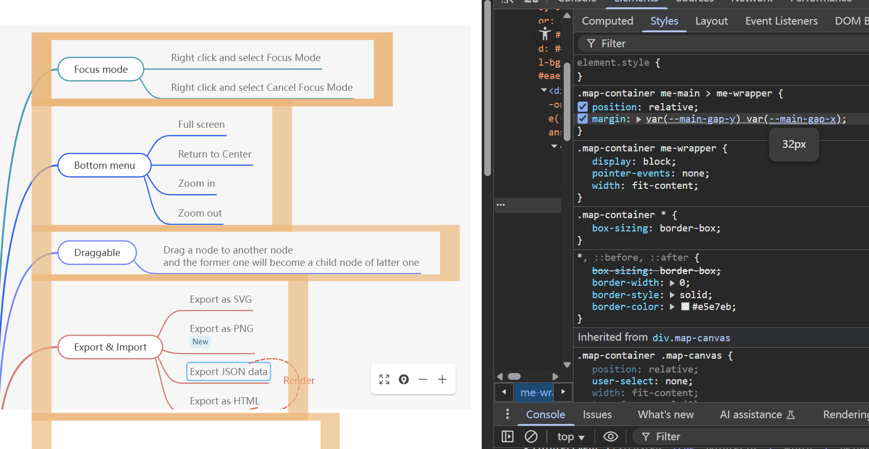 Mind Elixir main-gap