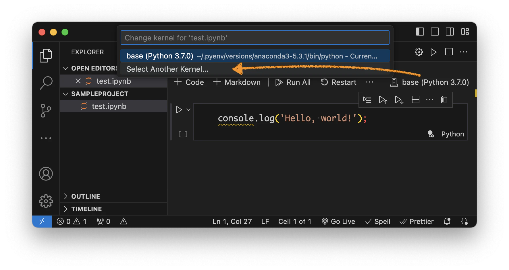 4.2 Select Another Kernel