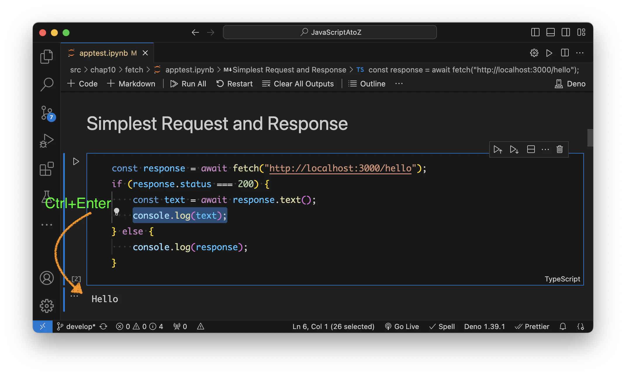5.2 Simplest Request and Response success