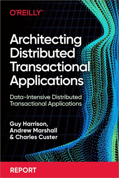 Architecting Distributed Transactional Applications書影