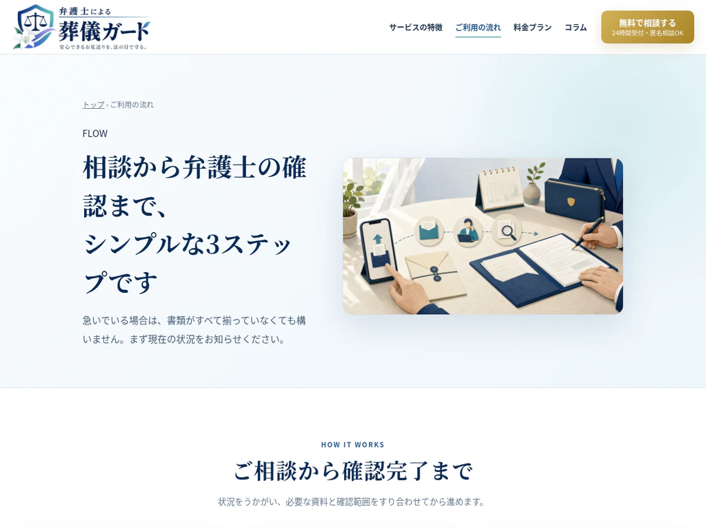 利用の流れ