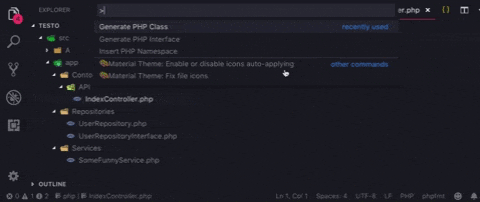PHP Class Generator