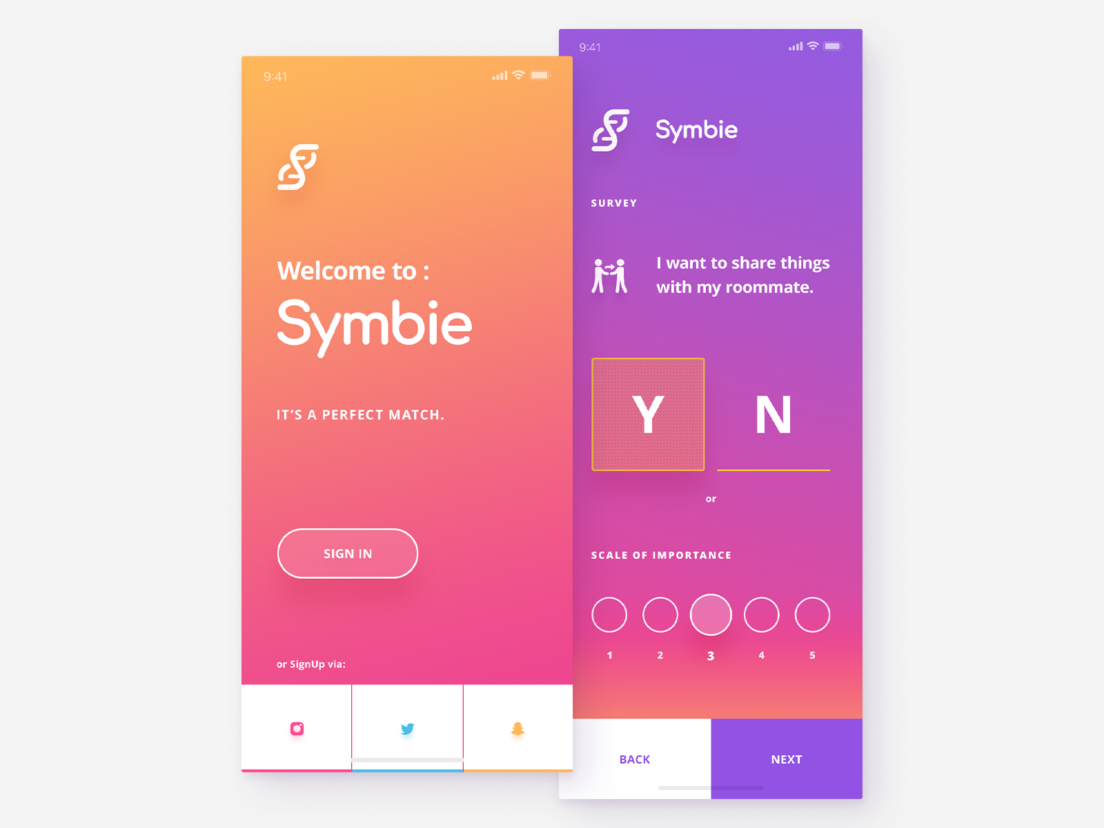 crypto app by uixNinja
