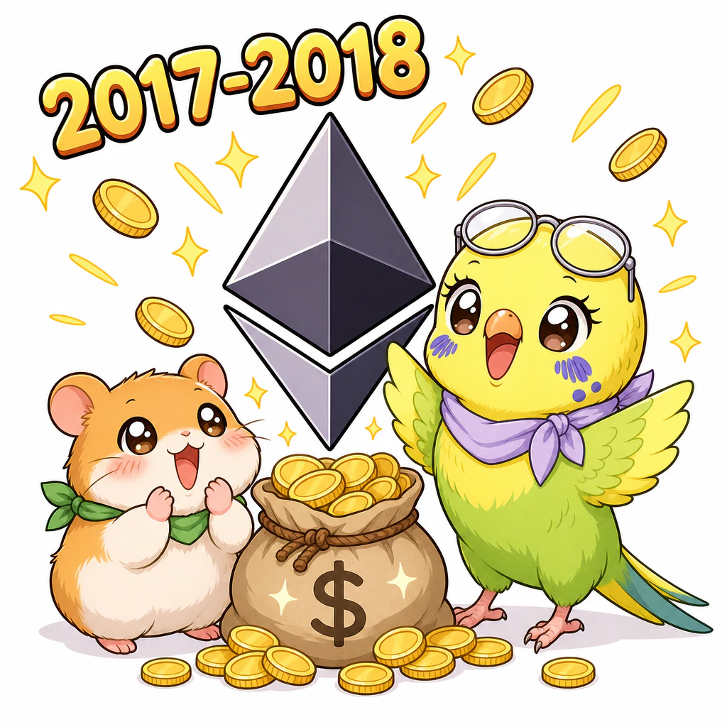 2017-2018: イーサリアム採掘で大もうけ