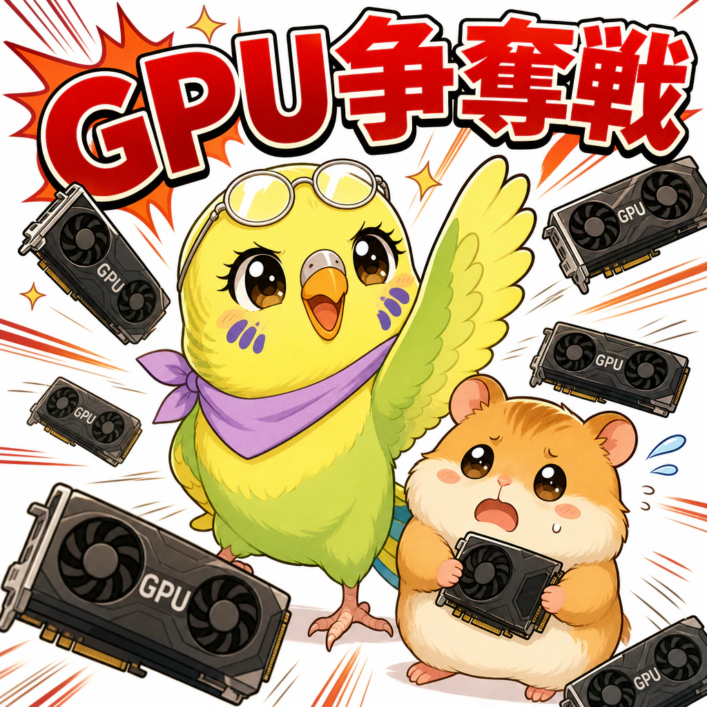 GPU争奪戦の時代が突如として始まる
