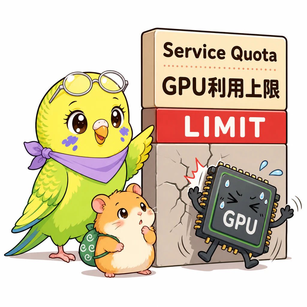 問題① Service Quota(GPU利用上限)