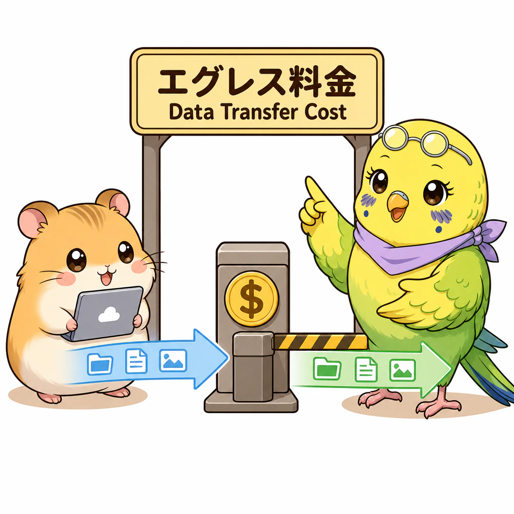 問題③ エグレス料金(データ転送費)