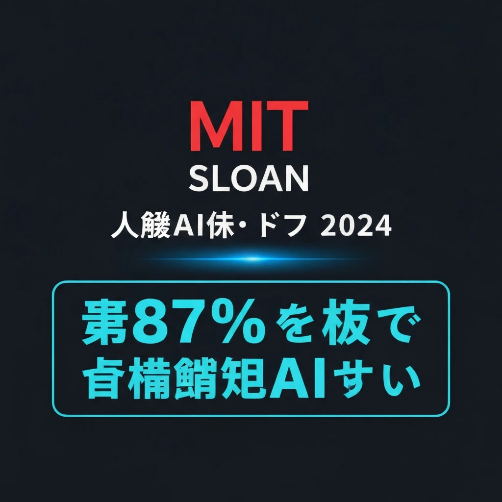 MITロゴ+「The GenAI Divide 2025年7月」テロップ