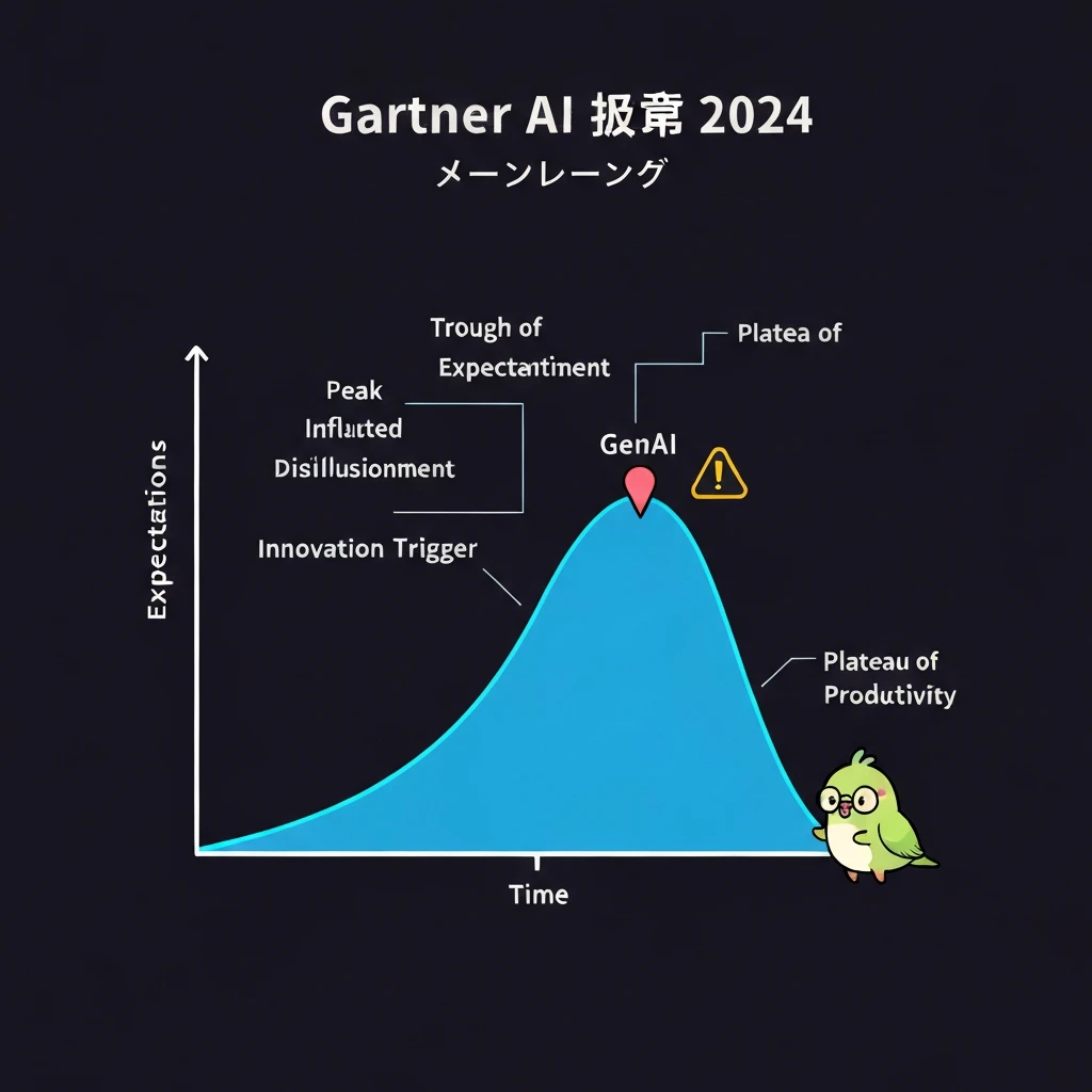 Gartner Hype Cycle 2025イメージ図