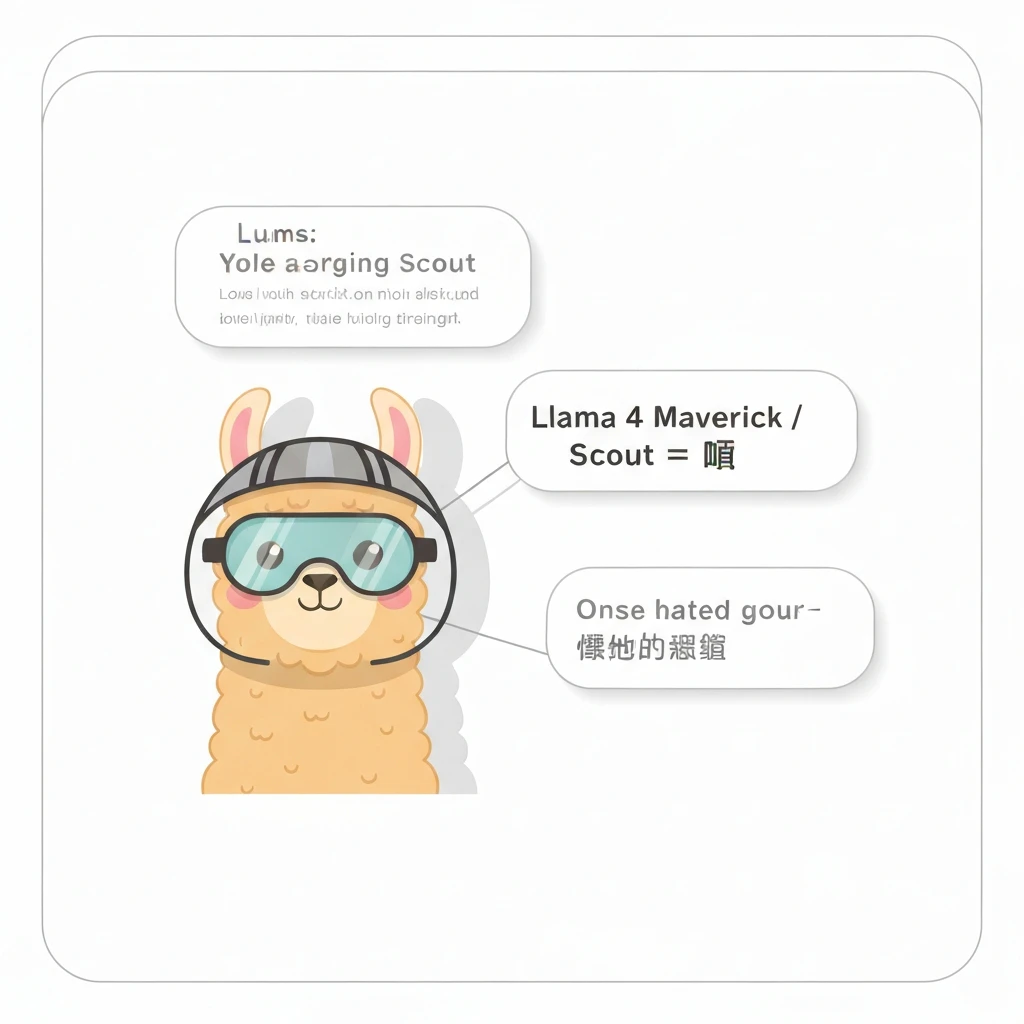Llama 4 Maverick / Scout = オープンウェイト