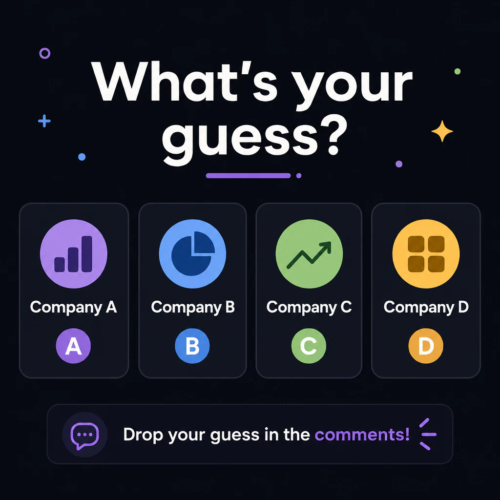 What's your guess? コメント誘導テロップ
