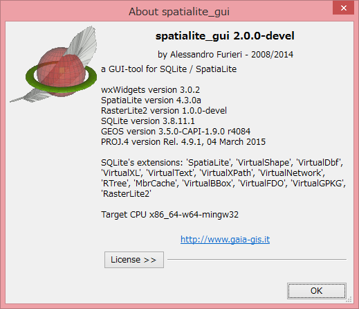 SpatiaLite-GUI